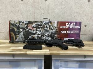 CAA airsoft kingarms M4S1 ライセンス品フルメタル電動ガン 動作確認済み 訳あり中古品