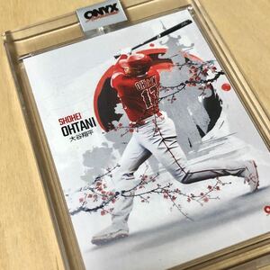 【貴重！】75枚限定生産 大谷翔平 Onyx Authenticated Shohei Ohtani【マグホ未開封】