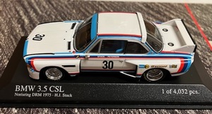 ●PMA1/43MINICHAMPS//BMW 3.5CSL/NORISRING 1975/H.STUCK/#30