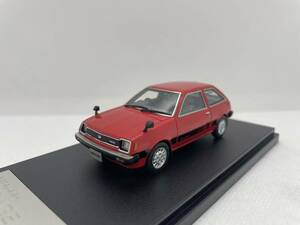 Hi-Story 1/43 三菱 MITSBISHI MIRAGE 1600 GT 1979 HS301 サファリレッド J04-02-124