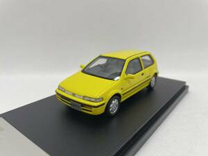 Hi-Story 1/43 ホンダ HONDA CITY CR-i 1988 HS296 ペアイエロー J04-02-125