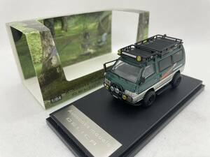 Autobots models 1/64 三菱 デリカ MITUBISHI Delica グリーン J08-1-302