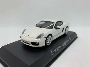 ノレブ 1/43 ポルシェ NOREV Porsche Cayman S 2013 White 750037 J04-04-037