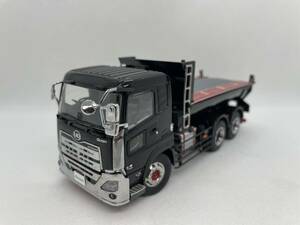 京商 1/43 大型ダンプカー模型 新時代の高積載ダンプカー UD TRUCKS QUON ブラック J04-06-003-5