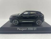 ノレブ 1/43 プジョー Peugeot 2008 GT Perla Nera Black 472865 J04-04-007_画像2