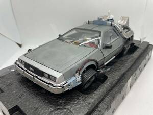 HotWheels 1/18 バック トゥ ザ フューチャー パート I デロリアン Back To The Future Time Machine J01-2-020