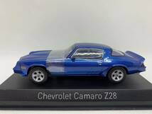 ノレブ 1/43 シボレー カマロ NOREV Chevrolet Camaro Z28 1980 Blue metallic with blue Stripping J04-04-058_画像2