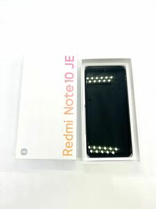 新品未使用 Redmi Note 10 JE XIG02 6.5インチ　メモリー4GB 64GB グラファイトグレー au SIMフリー