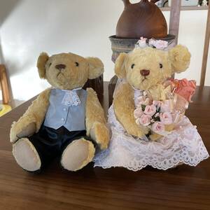  wedding Bear pair set wedding welcome Bear teddy bear 