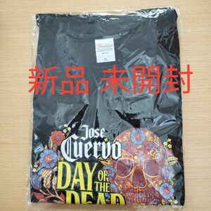 【Jose Cuervo】ホセ・クエルボ テキーラ Tシャツ XL 販促グッズ メキシコ 死者の日 限定品 ドクロ バンドT