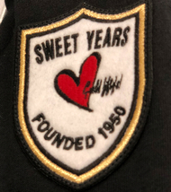 【サイズ選択】定価2.9万円★SWEET YEARS★イタリア国旗 ジップアップパーカー★黒★SY84-8601SY★スウィートイヤーズ 　スイートイヤーズ_画像4