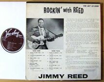 BLUES LP ■ Jimmy Reed / Rockin' With Reed [ US ORIG Vee Jay VJLP 1008 ] '59　_画像2