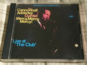  ●CD●The Cannonball Adderley Quintet / Mercy,Mercy,Mercy Live at The Club (724382991526)