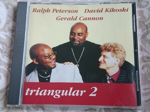  ●CD● Ralph Peterson, David Kikoski, Gerald Cannon / triangular 2 ピアノトリオ (6429231009264)