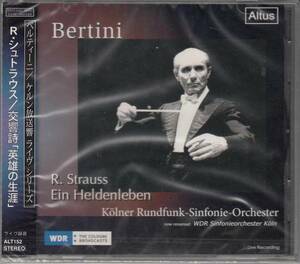 [CD/Altus]R.シュトラウス:交響詩「英雄の生涯」Op.40/G.ベルティーニ&ケルン放送交響楽団 1984.2.4