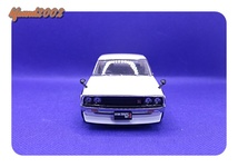 NISSAN SKYLINE 2000GT-R C110　ニッサン　スカイライン　GT-R　ケンメリ　低車高・オーバーフェンダー　1/32　アオシマプラモデル完成品！_画像2