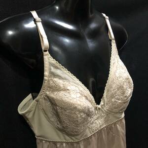 SD-076　☆♪The Naigai KGM－0788　EXCEL Beauty Glammor　Madams Lingerie ♪☆エレガンスブラスリップ 　B85LLサイズ(B98cm　丈90cm）