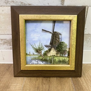  landscape painting manner car Holland horn Land interior picture . work of art frame horn Land made kok tongue MHJ98 2400 length width 23×23.