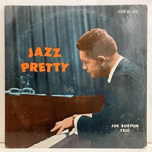 ■即決 JAZZ Joe Burton Trio / Jazz Pretty mg6036 j38820 米オリジナル、Dg Mono Rvg手書き刻印 