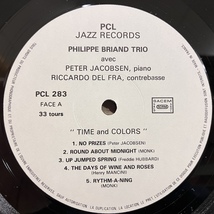 ■即決 JAZZ Philippe Briand / Time And Colors PCL283 ej3907 仏オリジナル フィリップ・ブリアン_画像3