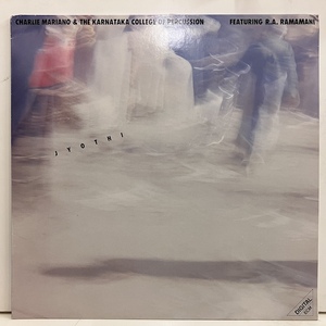 ■即決 FUSION ECM Charlie Mariano & The Karnataka College Of Percussion / Jyothi ecm1256 独オリジナル チャーリー・マリアーノ