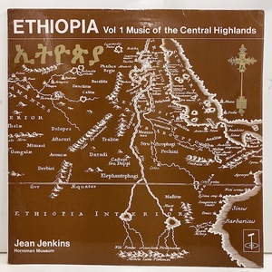 ■即決 アフリカ Jean Jenkins / Ethiopia vol1 tgm101 br11435 英オリジナル、Mono エチオピア現地録音