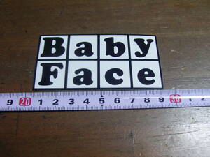 BABY　FACE　ベビーフェイス　ステッカー　新品