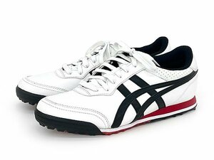 未使用品 アシックス asics ゴルフシューズ メンズ ゲルプレショット クラシック2 TGN915-0190 ホワイト/ブラック 25.0cm スパイクレス