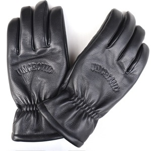 Lサイズ UNCROWD レザー グローブ ブラック色 アンクラウド 2404 WINTER RIDE GLOVE 手袋