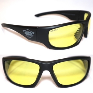 イエローレンズ BlackFlys FLY DEFENS（SAFETY GLASSES）ブラックフライ セーフティー サングラス M.Black/Yellow 新品の画像1