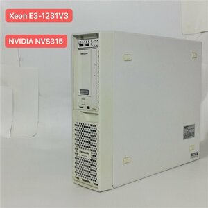 1円～ デスクトップ パナソニック Panasonic MV-H420Z 中古 パソコン本体 Xeon E3-1231v3 8GB HDD-1TB DVDRW NVIDIA NVS315 OS無 ジャンク