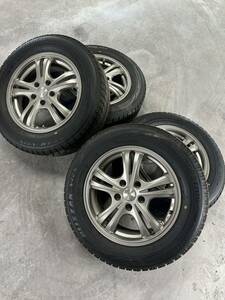 スタッドレスタイヤ アルミセット ブリヂストン　VRX 21年製　215/60R16 6.5J 114.3 5穴 送料無料