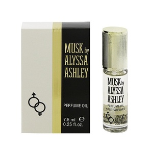 アリサアシュレイ ムスク パフュームオイル 7.5ml 香水 フレグランス MUSK BY ALYSSA ASHLEY PERFUME OIL 新品 未使用