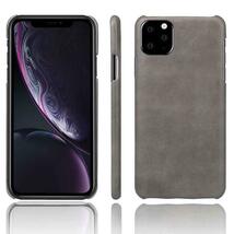 iPhone 11 ProMax ケース iPhone 11 ProMax 背面型 スマホケース グレー iPhone 11 ProMax Case 新品 未使用_画像1