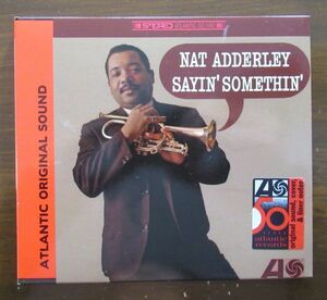 JAZZ CD/輸入盤/新品同様/ライナー付き美品/Nat Adderley - Sayin' Somethin'/A-11178