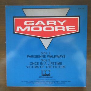 ROCK EP/SWEDEN ORIG./見開きジャケット/美盤/Gary Moore Med Phil Lynott - Parisienne Walkways (Live)/A-11214の画像2