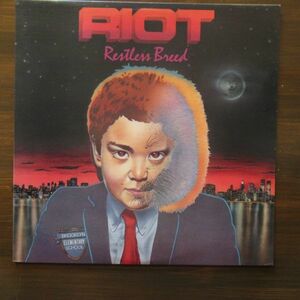 HEAVY METAL LP/US ORIG./インナースリーブ付き美盤/Riot - Restless Breed/A-11261