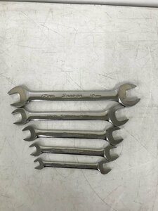 【中古品】Snap-on スナップオン オープンエンドレンチ：mm VOM1719B、1417，1214B、1012、810B　ITEY47F13L7Q