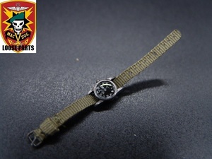 【 MACV 】1/6ドールパーツ：UJINDOU製：アメリカ軍 SEIKO腕時計