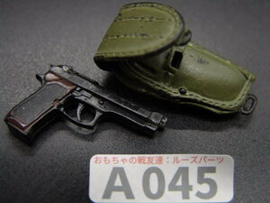 【A 045 】1/6ドールパーツ：メーカー不詳 ベレッタM9ピストルセット【 長期保管・ジャンク扱い・処分品 】