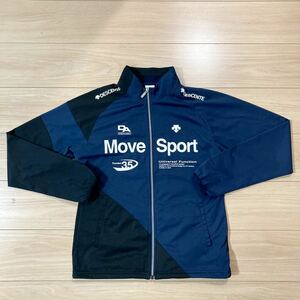 DESCENTE Descente MOVE SPORT Move sport jersey Zip up O size black navy lady's 