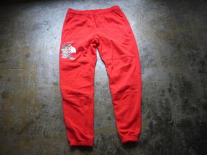 日本未発売 新品 XXL/ ノースフェイス タイガー スウェット パンツ 裏起毛 THE NORTH FACE UX PANT RED