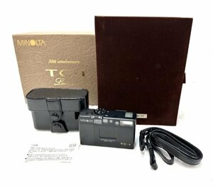 【中古品】(ジャンク品)ミノルタ　MINOLTA　フィルムカメラ　70周年アニバーサリー　リミテッド　TC-1【送料別】FD0691