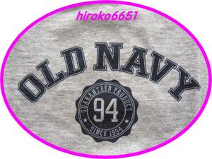 * новый товар!307* Old Navy long TEE футболка с длинным рукавом *OLD NAVY 94 tees(GY) boys ребенок 4T*GAP*