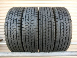 ★ 165R13 8PR ★ 4本セット!! ★ DUNLOP ★ WINTER MAXX SV01 2020年製　約7.5分山　165-13　VAN　ダブルタイヤ