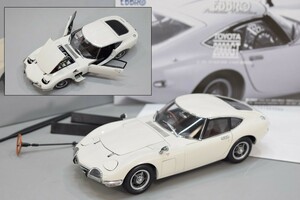 EBBRO エブロ TOYOTA トヨタ 2000GT 1/24 Premium Collection プレミアムコレクション ホワイト ダイキャストモデル ミニカー RJ-842M/000