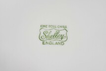 Shelley シェリー ダッフォディル タイム 大皿 セット 花柄 黄色 風景 水仙 クロッカス 食器 英国 アンティーク ワイルマン NU-163G/401_画像9