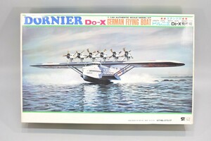 未組立 完品 OTAKI オオタキ DORNIER ドルニエ Do-X 飛行艇 1/44 プラモデル スタンド付き 模型 旅客 当時物 RJ-819E/101