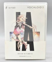 VOCALOID 3 Starter Pack IA Editor ARIA ON THE PLANETES スターターパック DVD-ROM ボカロ ボーカロイド ヤマハ ソフト RJ-568G/913_画像1