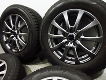 美品 走行極少 MID ES G10 6.5J+48 PCD114.3-5穴 ヨコハマ IG60 215/60R16 2021年後半 スタッドレス CX-3 ヴェゼル オデッセイ マジェスタ_画像2